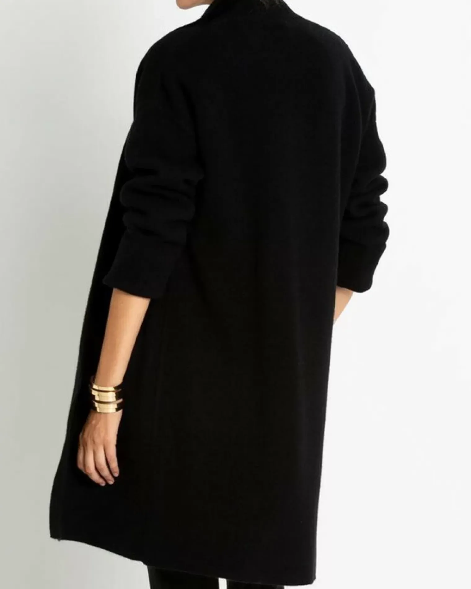 Kujten Coats>Men Reversible Cashmere Blazer Jacket, 2-Threads Noir