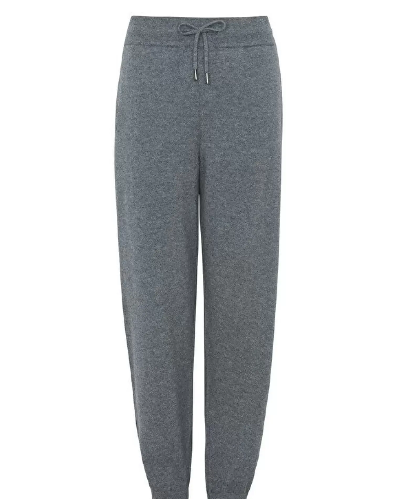 Kujten Joggings & Shorts>Men Straight Cut Cashmere Jogging, 2-Threads Gris Flanelle