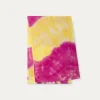 Kujten Scarves & Snoods>Off-Gauge Cashmere Scarf Jaune Tennis