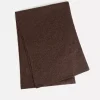 Kujten Scarves & Snoods>Off-Gauge Knitted Cashmere Scarf Chataigne