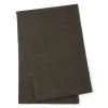 Kujten Scarves & Snoods>Off-Gauge Knitted Cashmere Scarf Kaki Fonce