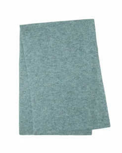 Kujten Scarves & Snoods>Off-Gauge Knitted Cashmere Scarf Vert Suzanne