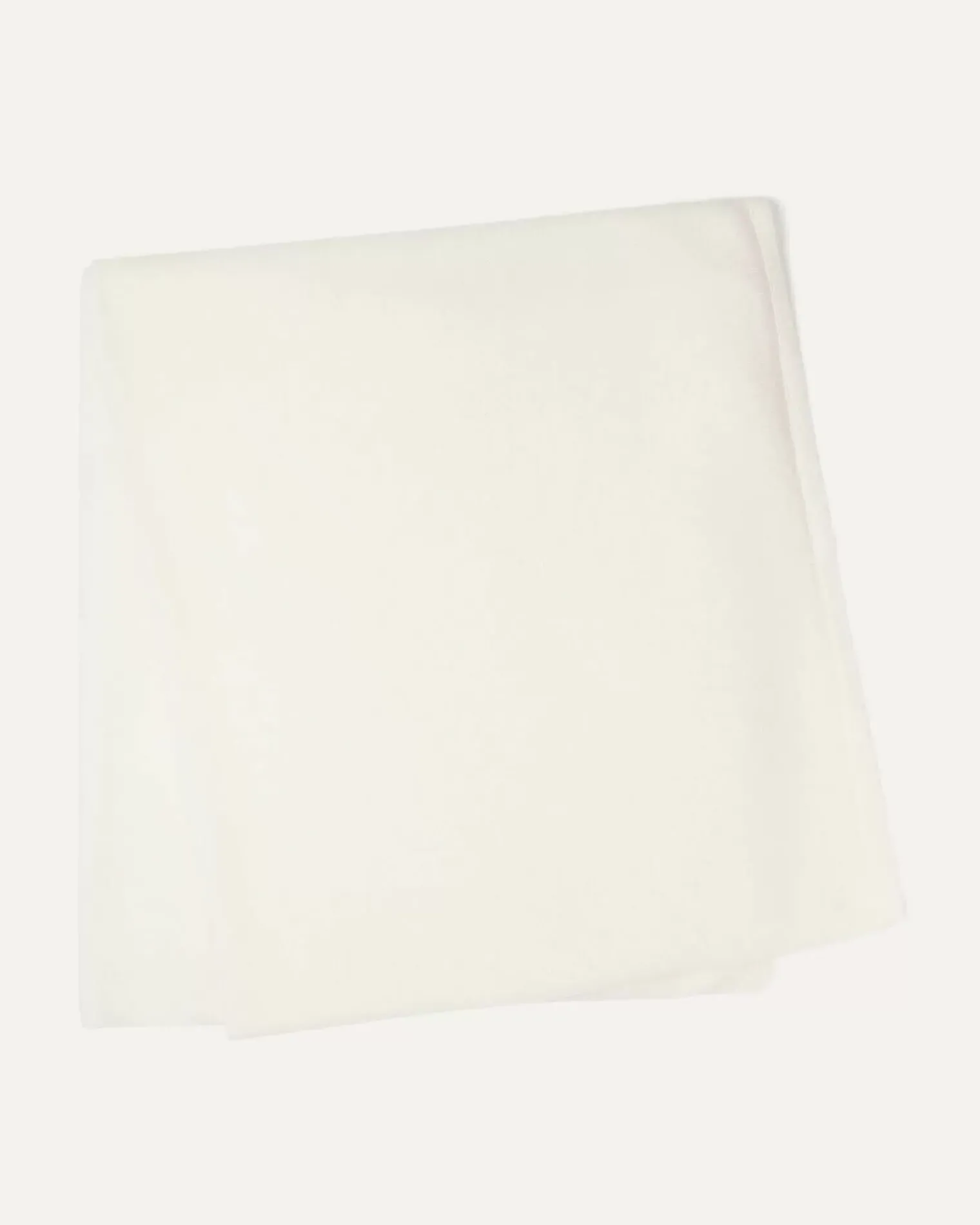 Kujten Scarves & Snoods>Off-Gauge Knitted Large Cashmere Scarf Blanc