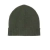 Kujten Hats & Headbands>Plain Cashmere Hat Kaki Fonce