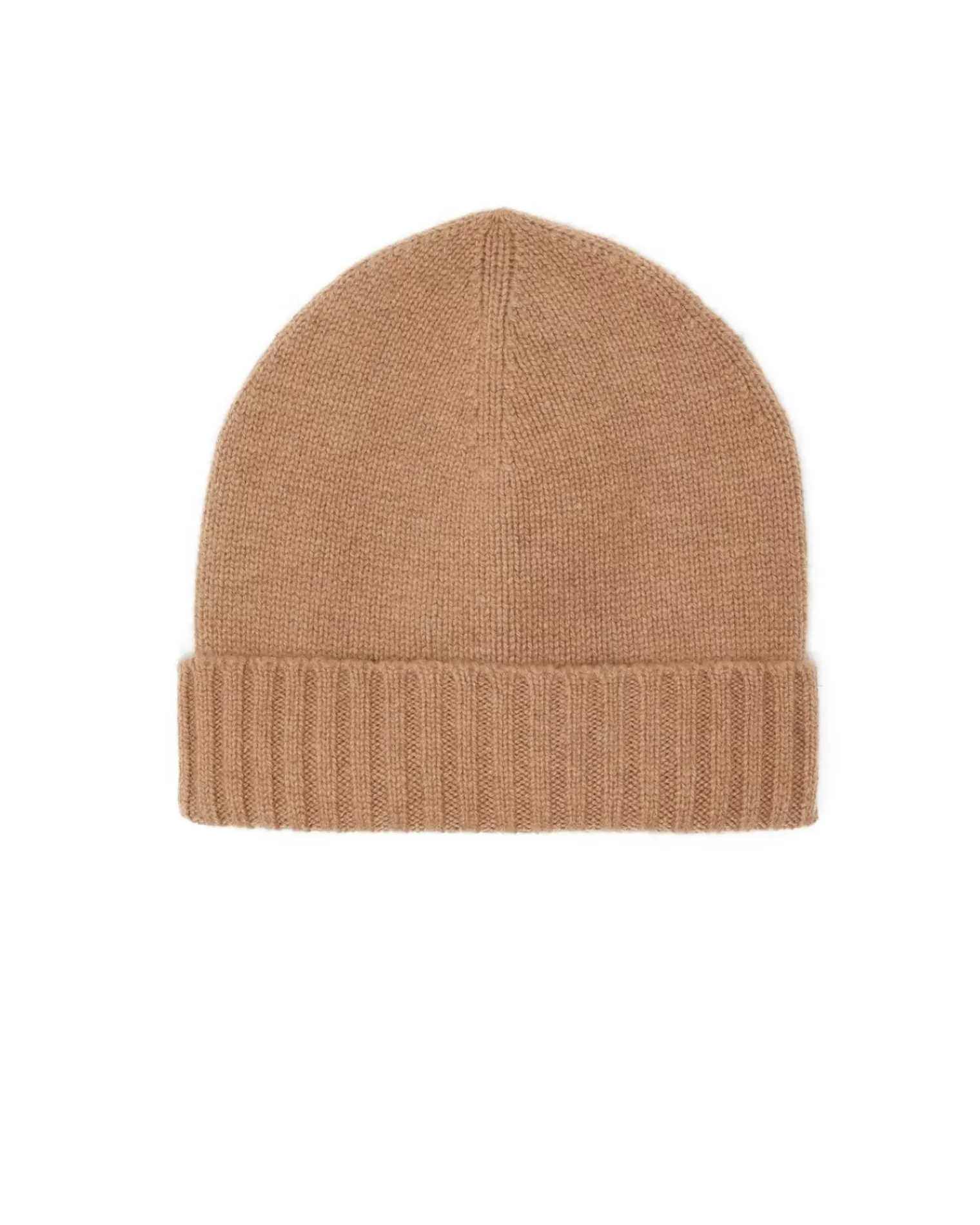 Kujten Hats & Headbands>Plain Cashmere Hat, 6-Threads Camelo