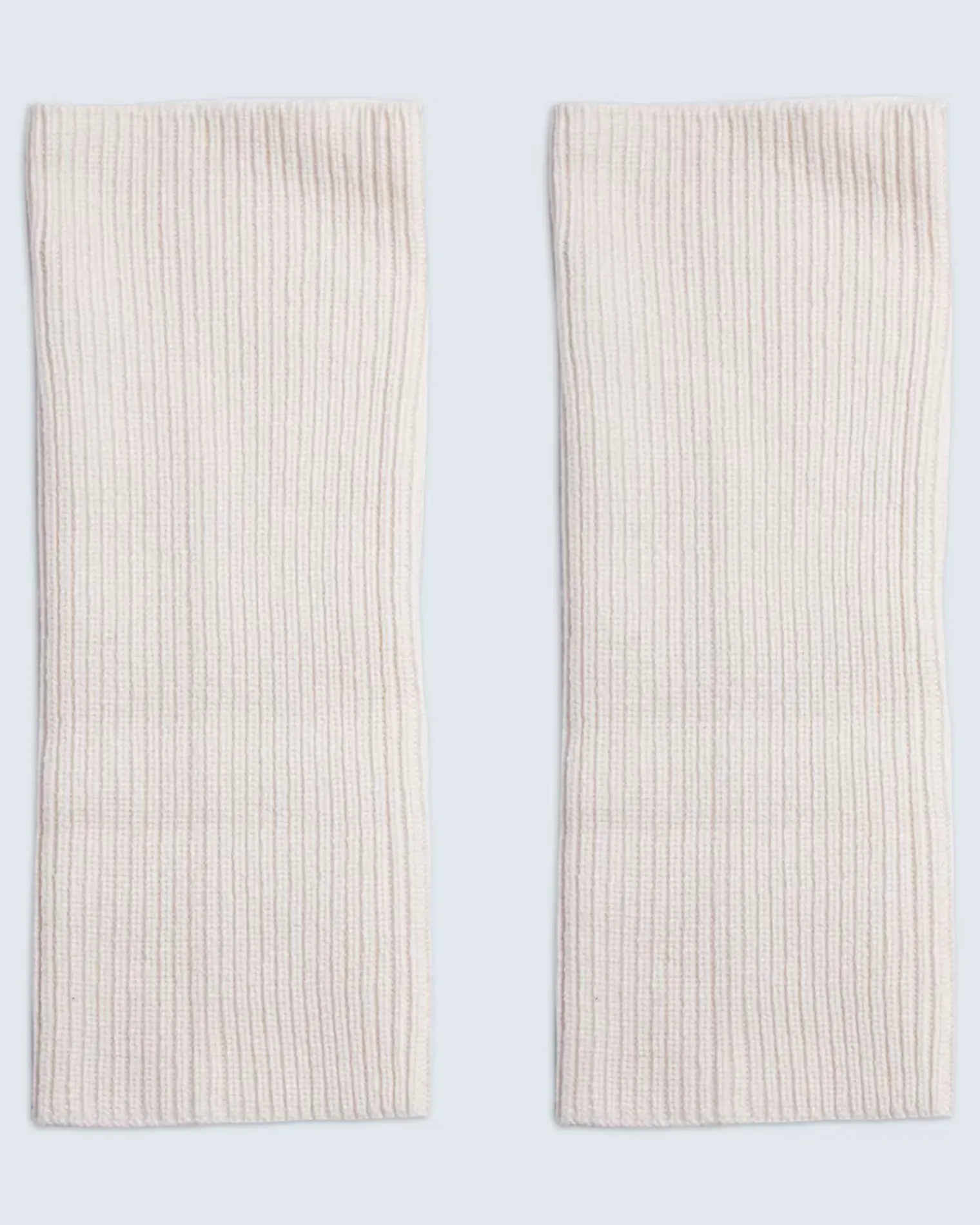 Kujten Socks & Leg Warmers>Plain Colored Cashmere Gaiters Blanc