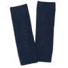 Kujten Gloves & Mittens>Plain Twisted Cashmere Mittens Bleu Marine Fonce