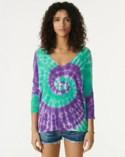 Kujten Sweaters & Sweatshirts>Round Neck Cashmere Sweater Deep Purple