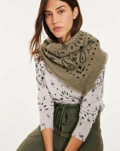 Kujten Sweaters & Sweatshirts>Round Neck Cashmere Sweater Parme Chine