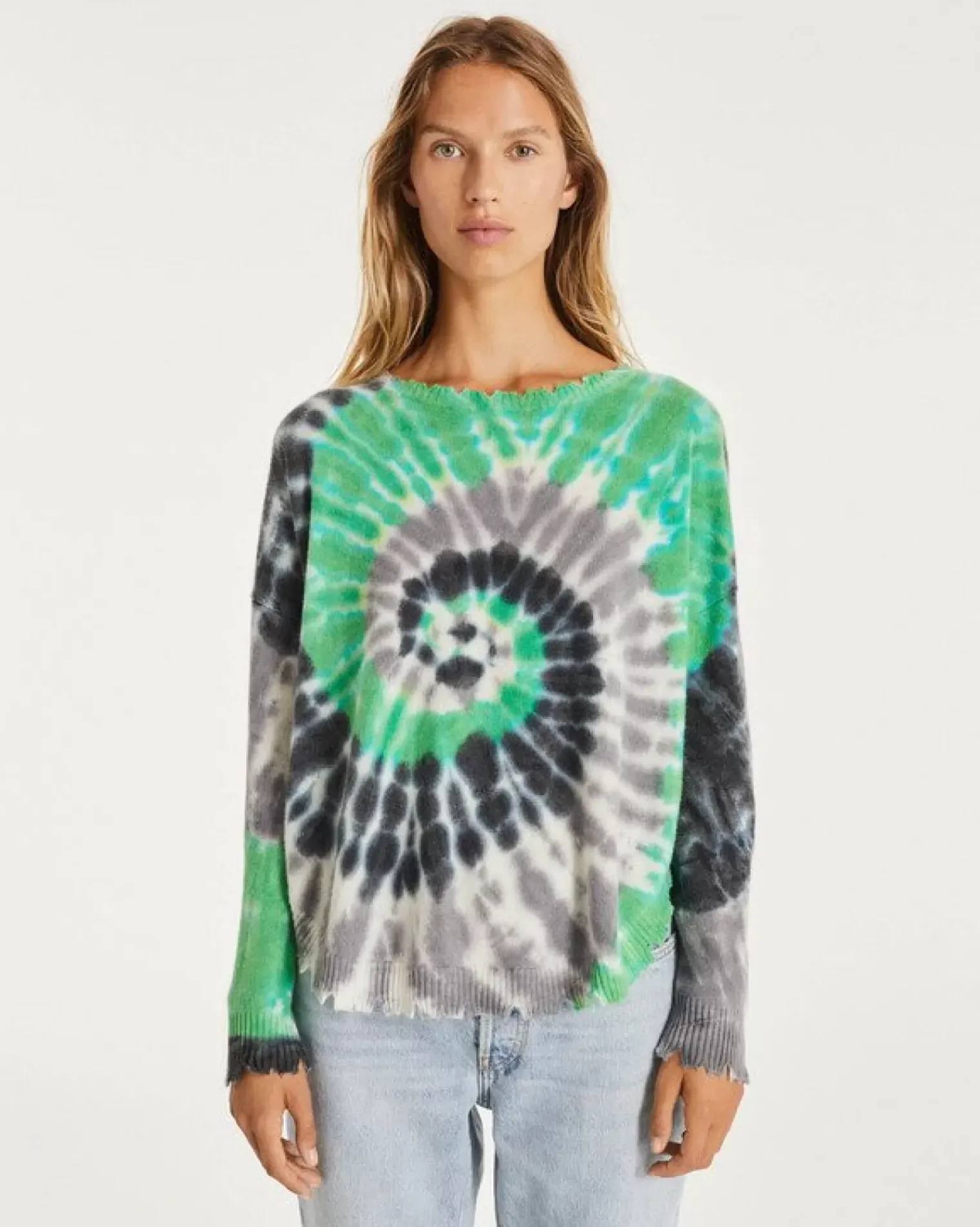 Kujten Sweaters & Sweatshirts>Round Neck Cashmere Sweater Gris Flanelle
