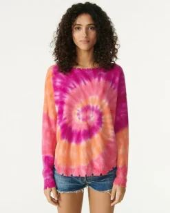 Kujten Sweaters & Sweatshirts>Round Neck Cashmere Sweater Rose Neon