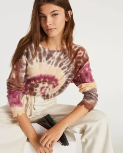 Kujten Sweaters & Sweatshirts>Round Neck Cashmere Sweater Marron