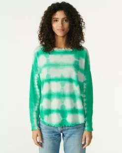 Kujten Sweaters & Sweatshirts>Round Neck Cashmere Sweater Vert Jade