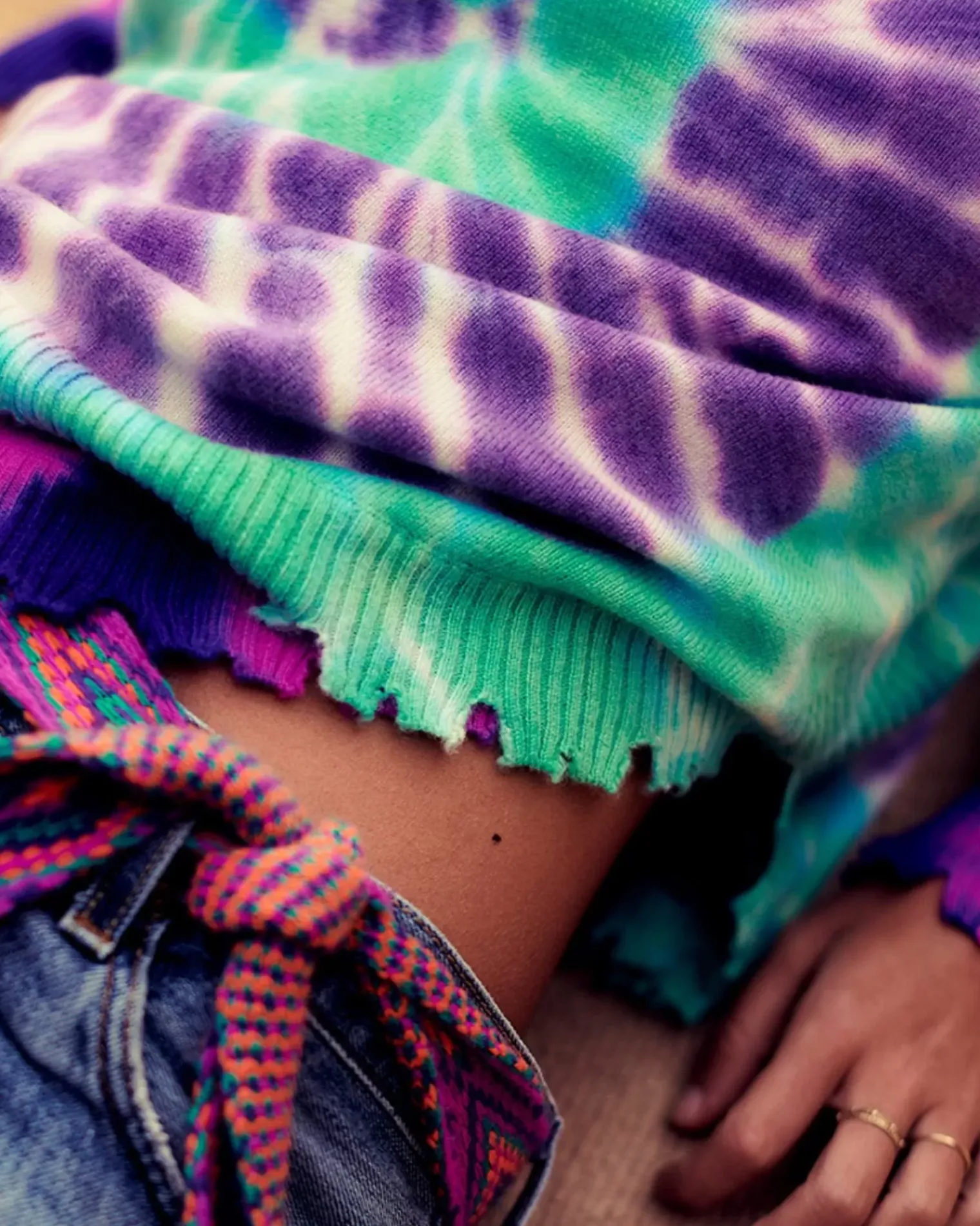 Kujten Sweaters & Sweatshirts>Round Neck Cashmere Sweater Deep Purple