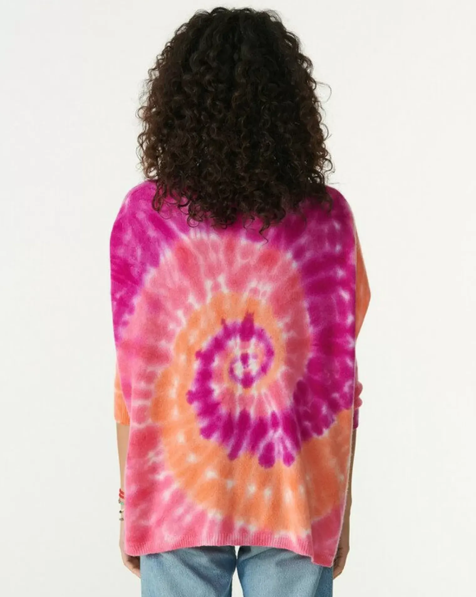 Kujten Sweaters & Sweatshirts>Round Neck Cashmere Sweater Rose Neon