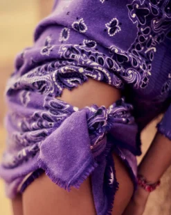 Kujten Sweaters & Sweatshirts>Round Neck Cashmere Sweater Deep Purple
