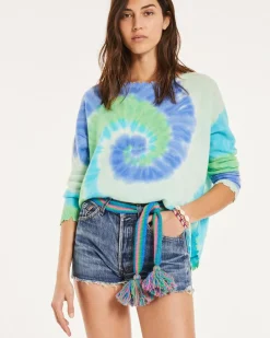 Kujten Sweaters & Sweatshirts>Round Neck Cashmere Sweater Vert Gazon