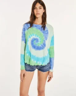 Kujten Sweaters & Sweatshirts>Round Neck Cashmere Sweater Vert Gazon