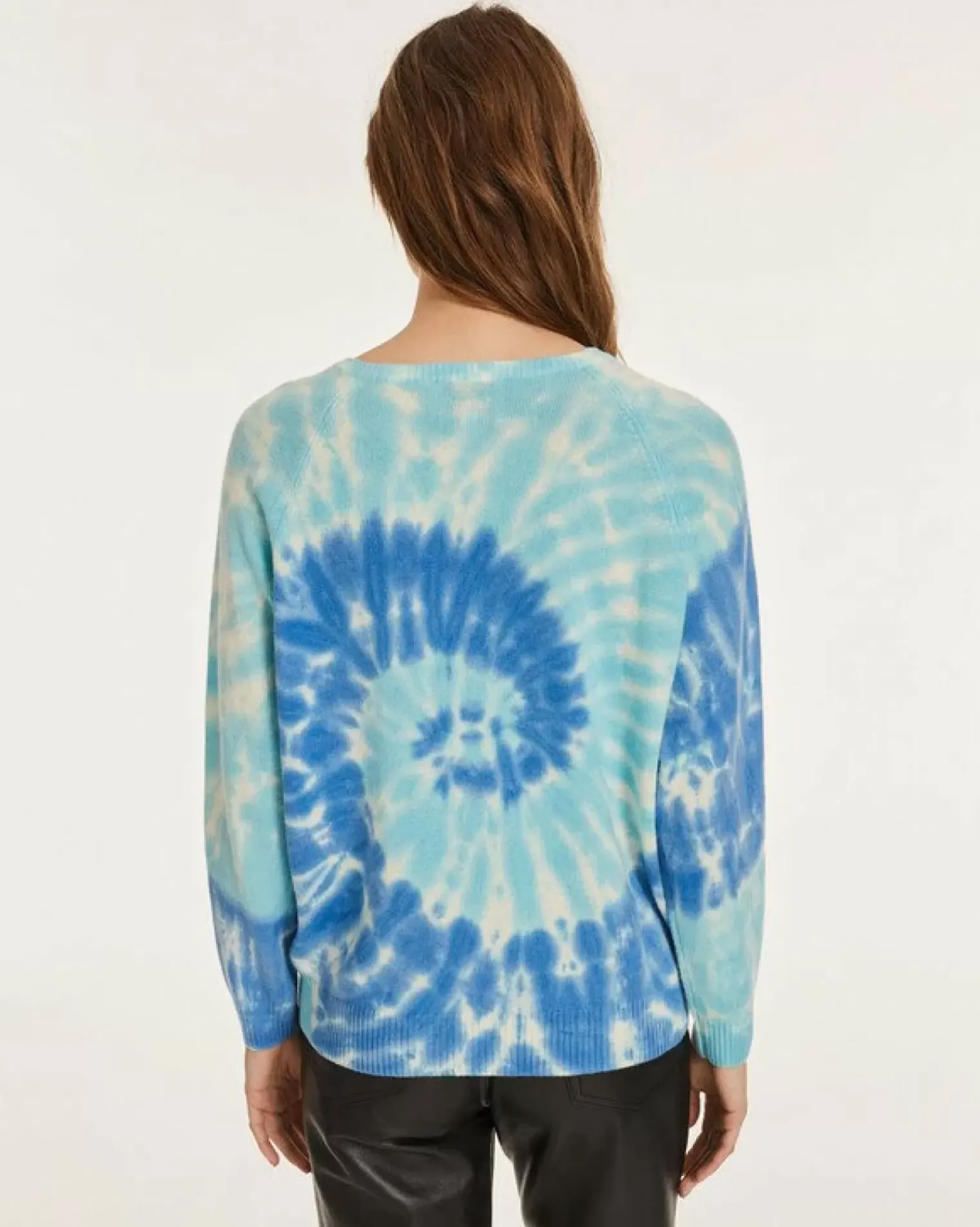 Kujten Sweaters & Sweatshirts>Round Neck Cashmere Sweater Jeans Clair