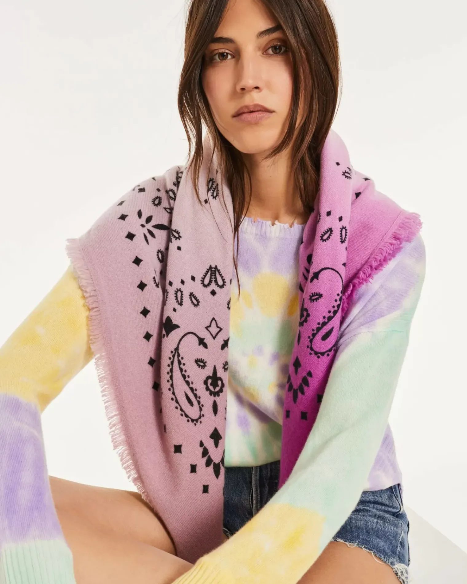 Kujten Sweaters & Sweatshirts>Round Neck Cashmere Sweater Jade