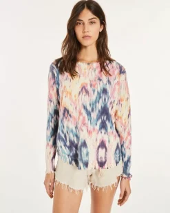 Kujten Sweaters & Sweatshirts>Round Neck Cashmere Sweater Candy Pink