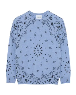 Kujten Sweaters & Sweatshirts>Round Neck Long Sleeves Cashmere Sweater Jeans
