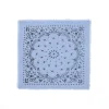 Kujten Bandanas>Small Cashmere Bandana, 2-Threads Bleu Jeans