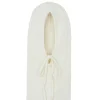 Kujten Hats & Headbands>Twisted Cashmere Hood, 6-Threads Blanc
