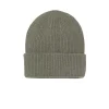 Kujten Hats & Headbands>Unisex Beanie With Cashmere Cuff, 8-Threads Kaki Chine