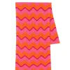 Kujten Scarves & Snoods>Unisex Cashmere Scarf Orange Fluo