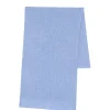 Kujten Scarves & Snoods>Unisex Cashmere Scarf, 2-Threads Bleu Jeans