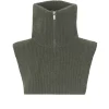Kujten Scarves & Snoods>Unisex Cashmere Snood Kaki Fonce