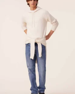 Kujten Sweaters & Sweatshirts>Unisex Hoodie Blanc
