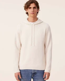 Kujten Sweaters & Sweatshirts>Unisex Hoodie Blanc