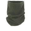 Kujten Scarves & Snoods>Unisex Moss Stitched Cashmere Snood Kaki Fonce