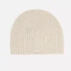 Kujten Hats & Headbands>Unisex Plain Cashmere Hat Blanc