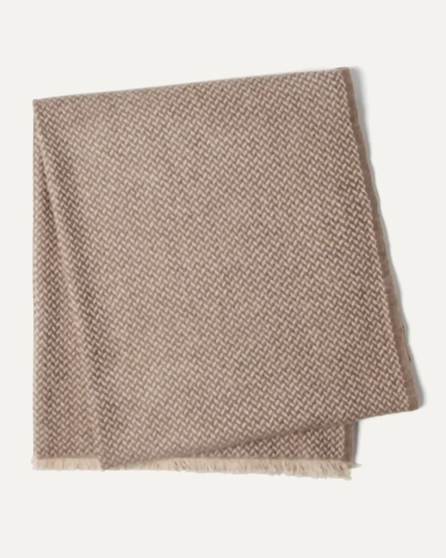 Kujten Scarves & Snoods>Unisex Woven Cashmere Scarf Organique