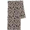 Kujten Scarves & Snoods>Untrimmed Cashmere Scarf Beige Taupe