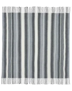 Kujten Scarves & Snoods>Very Large Fringed Bandana Gris Flanelle