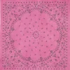 Kujten Scarves & Snoods>Very Large Light Weight Cashmere Bandana, 2-Threads Rose Fushia