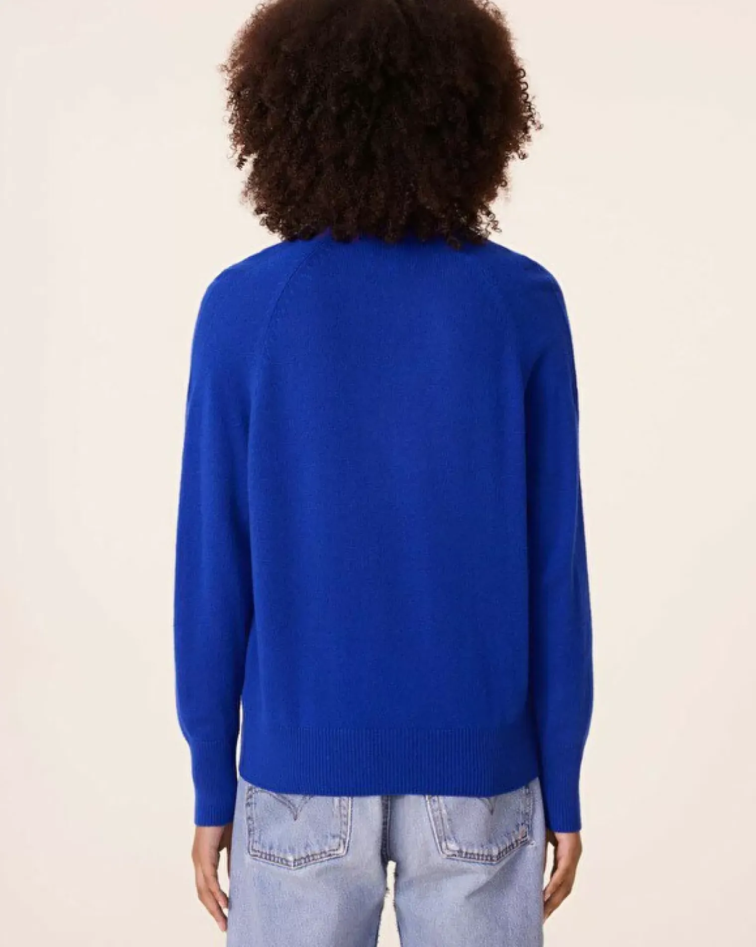Kujten Sweaters & Sweatshirts>V-Neck Cashmere Sweater, 2-Threads Deep Kabalos