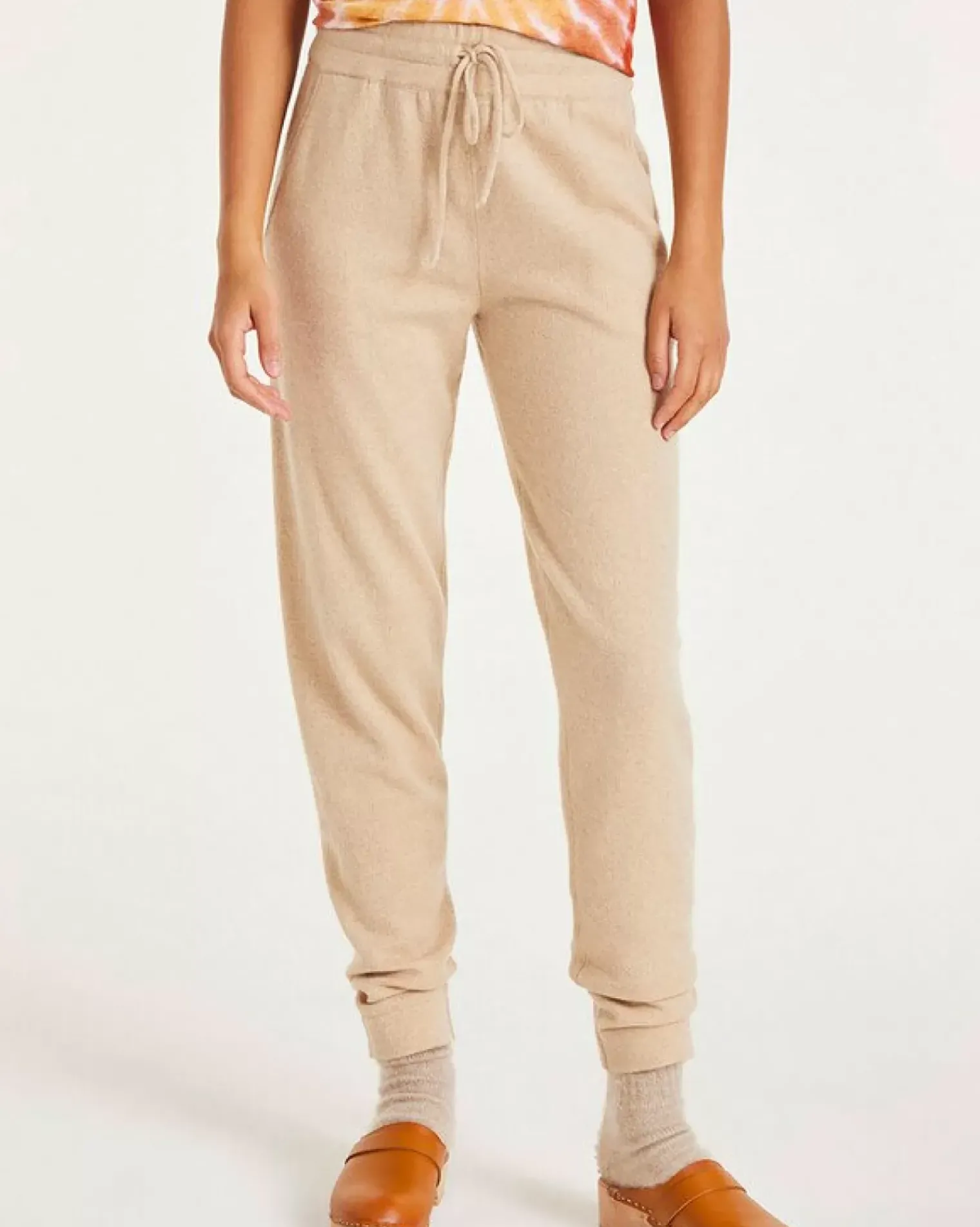 Kujten Joggings & Leggings>Woman Cashmere Jogging, 2-Threads Organique