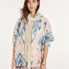 Kujten Capes & Ponchos>Woman Fringed Cashmere Cape Candy Pink