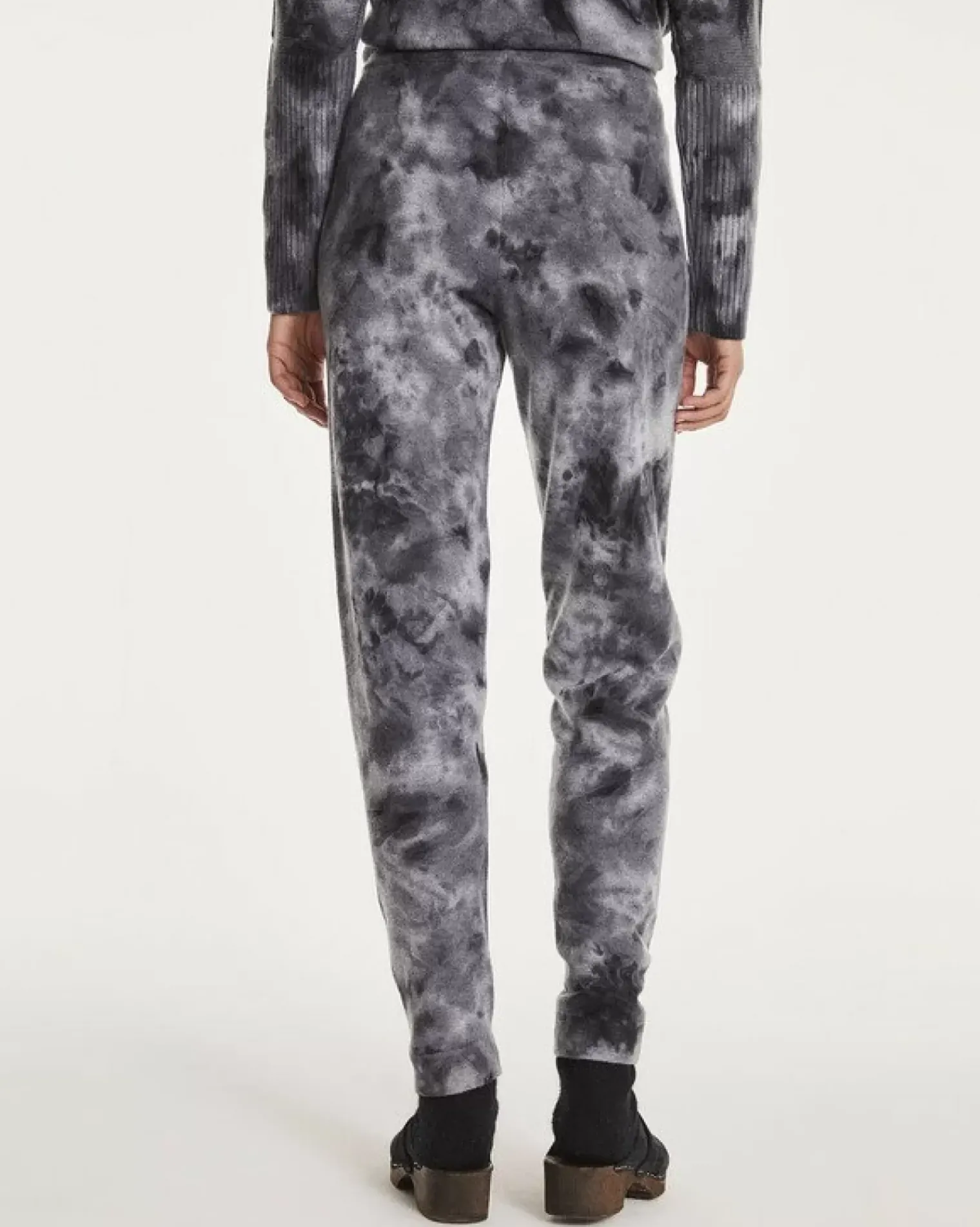 Kujten Joggings & Leggings>Women Bleached Cashmere Jogging Gris Flanelle