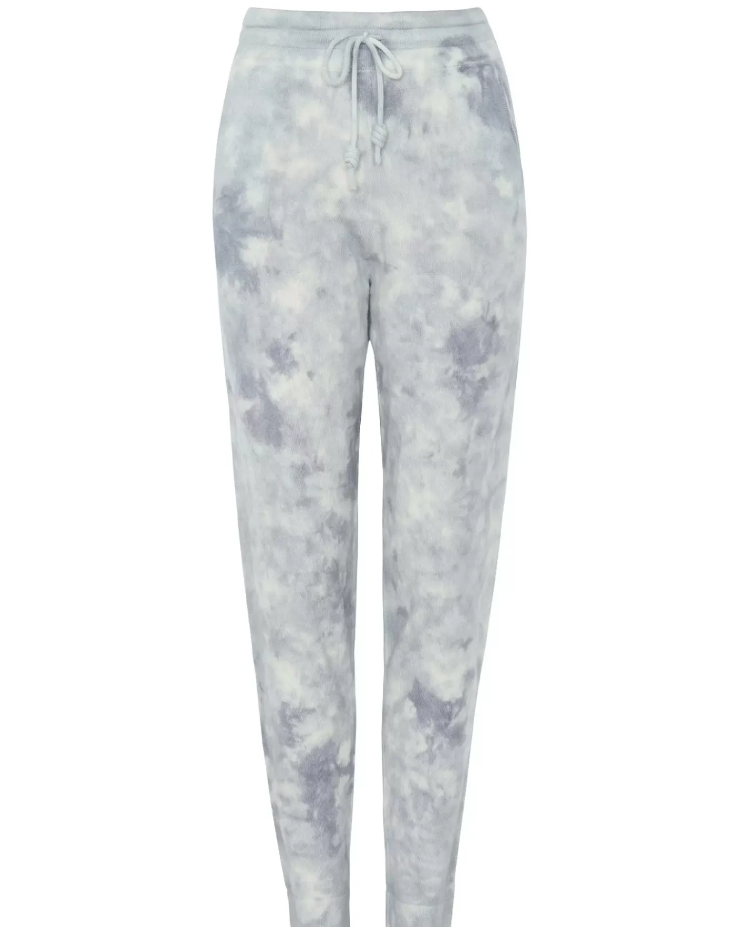 Kujten Joggings & Leggings>Women Bleached Cashmere Jogging Gris Chine Clair