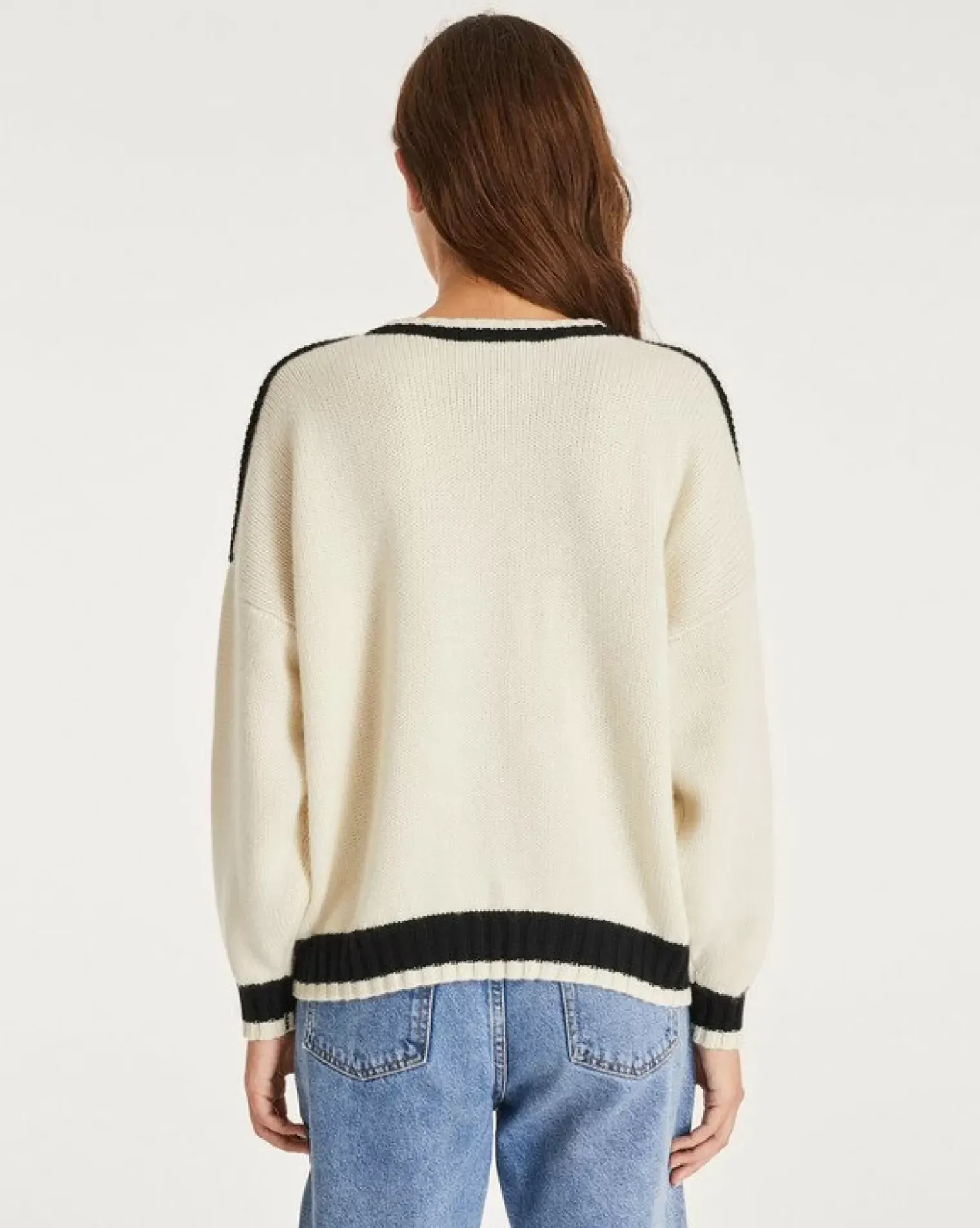 Kujten Sweaters & Sweatshirts>Women Cashmere Cropped Sweater Noir