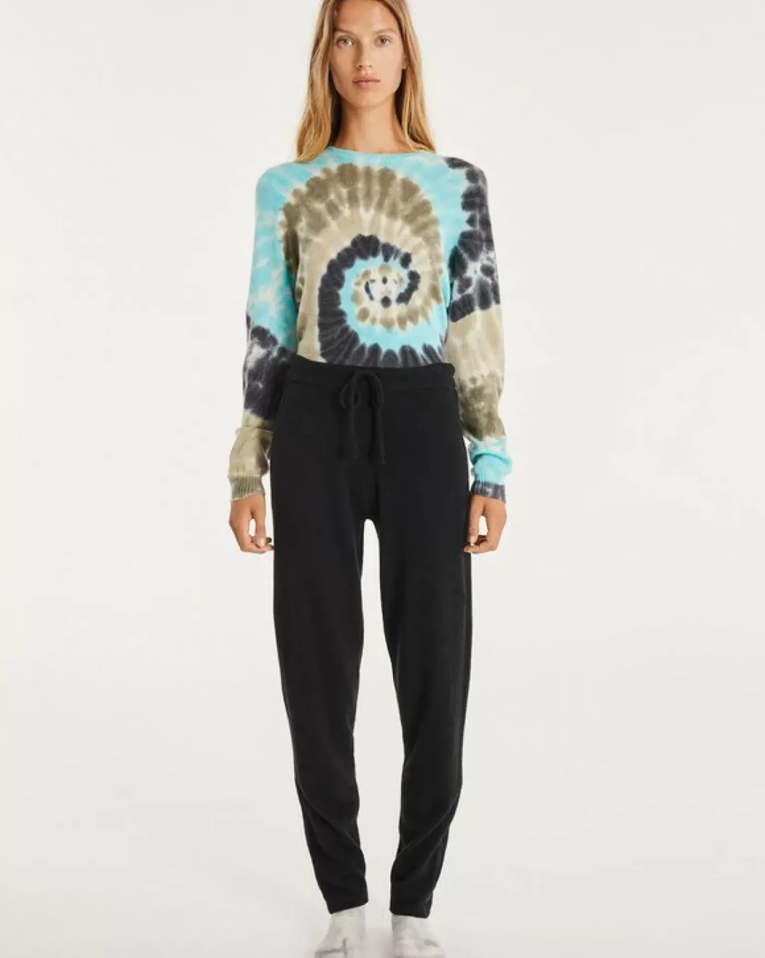 Kujten Joggings & Leggings>Women Cashmere Jogging Noir