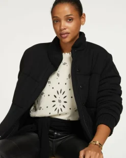 Kujten Coats>Women Cashmere Oversized Coat Noir