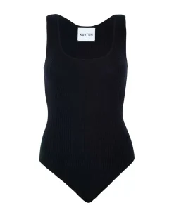 Kujten Body>Women Cashmere Tank Top Body Noir