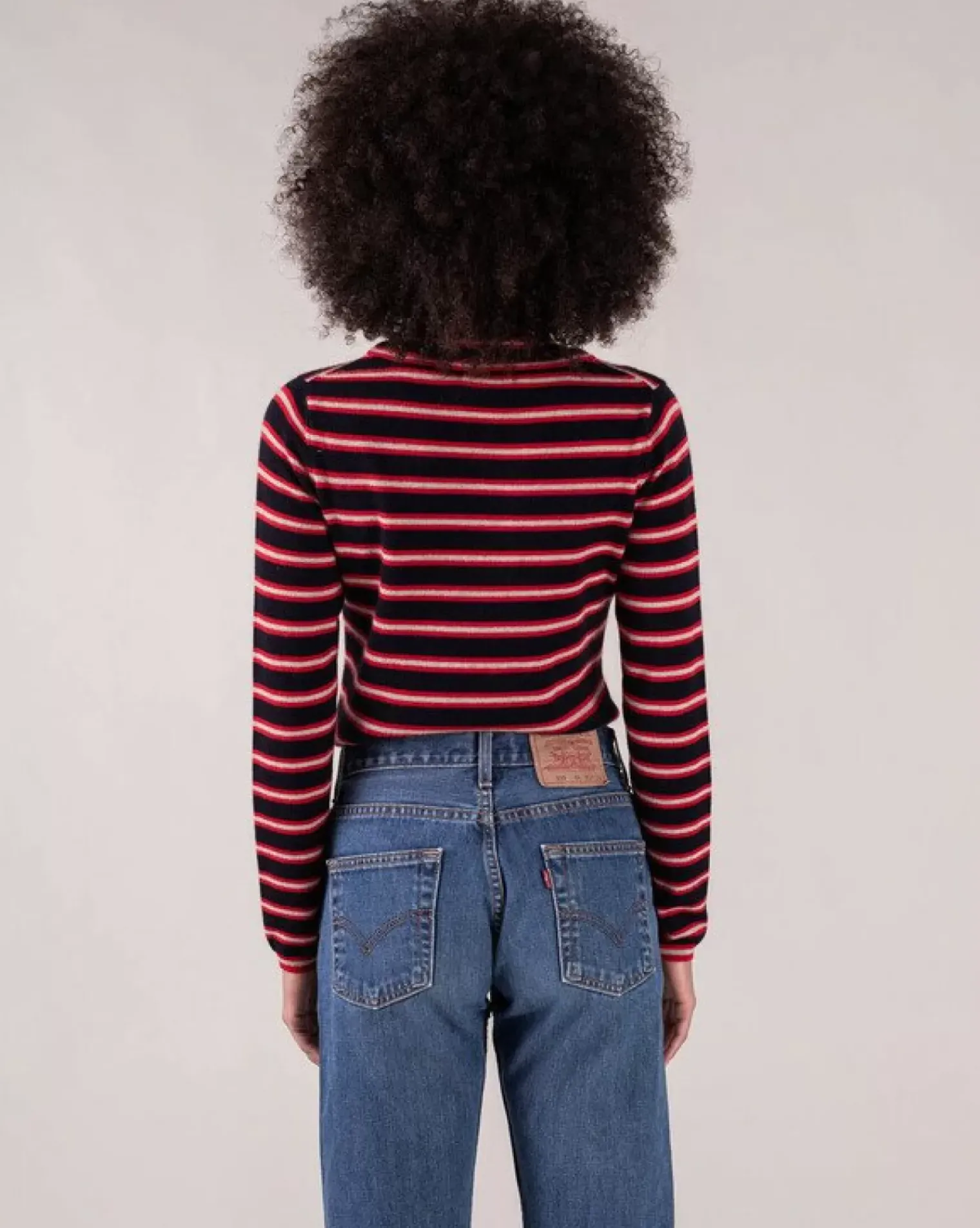 Kujten Sweaters & Sweatshirts>Women Turtleneck Cashmere Sweater Bleu Marine Fonce